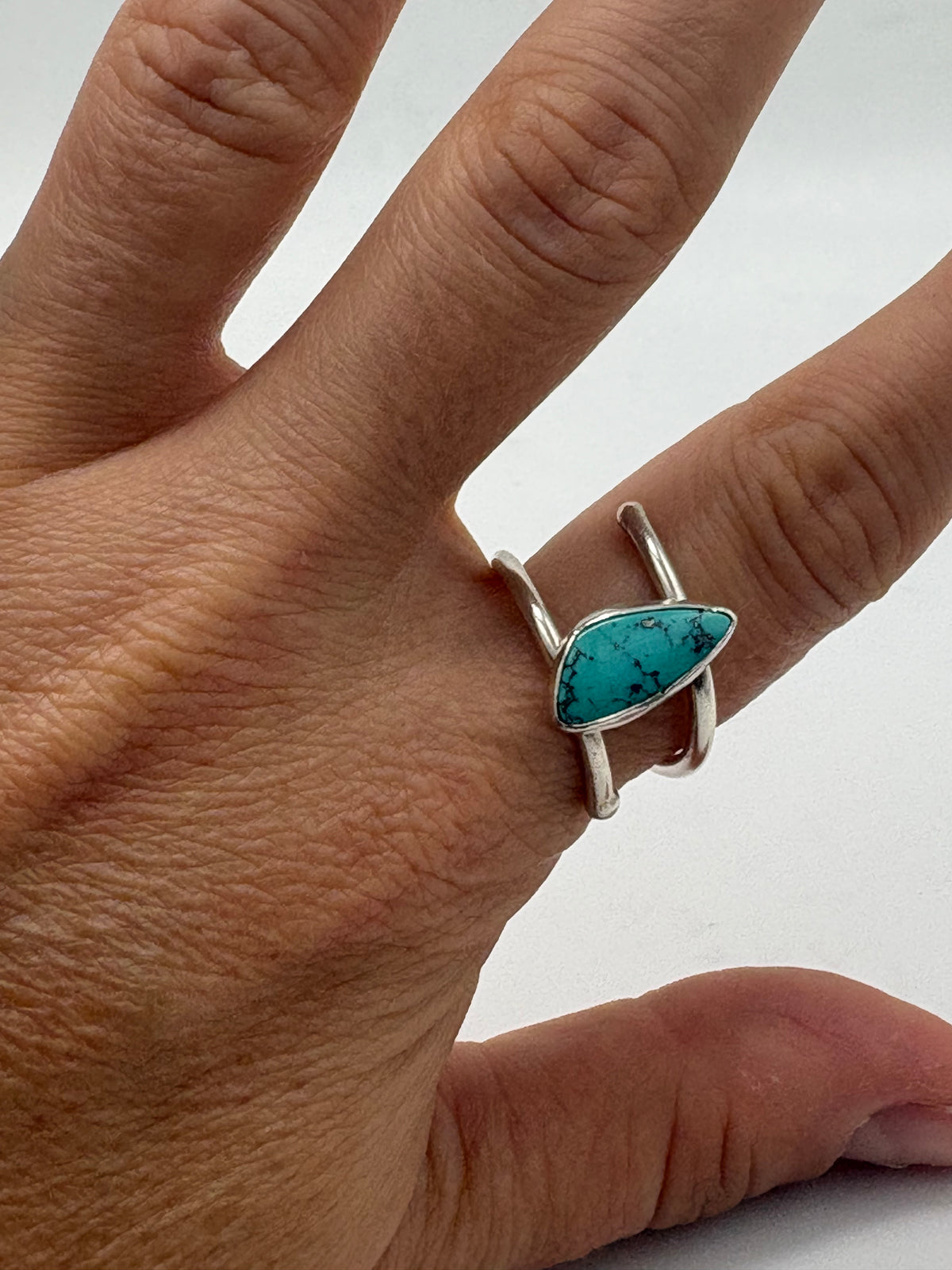 One of a Kind Turquoise Elements Ring