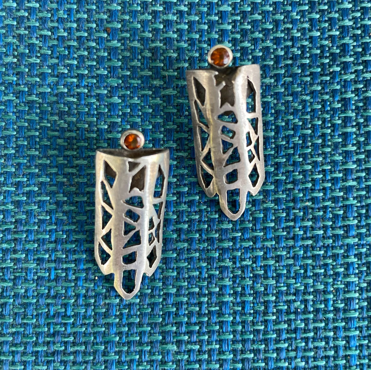 Fire Citrine Earrings