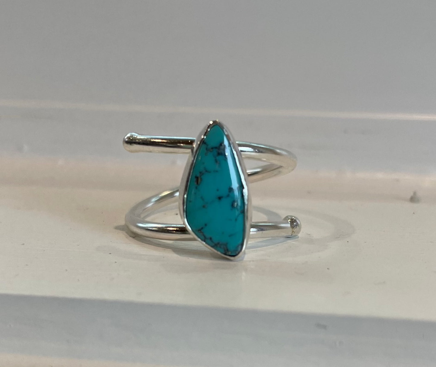 One of a Kind Turquoise Elements Ring