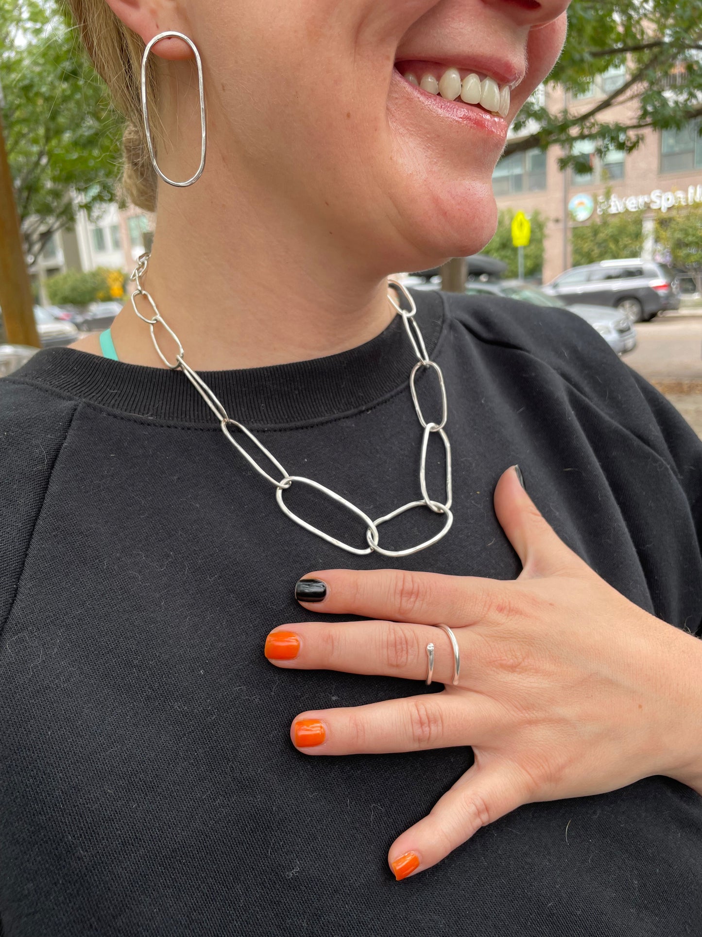 Elements Links Earrings