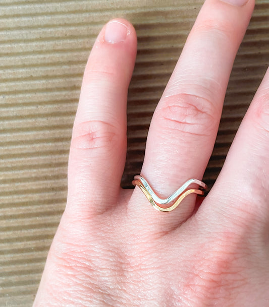 Simple Groove Stacking Rings