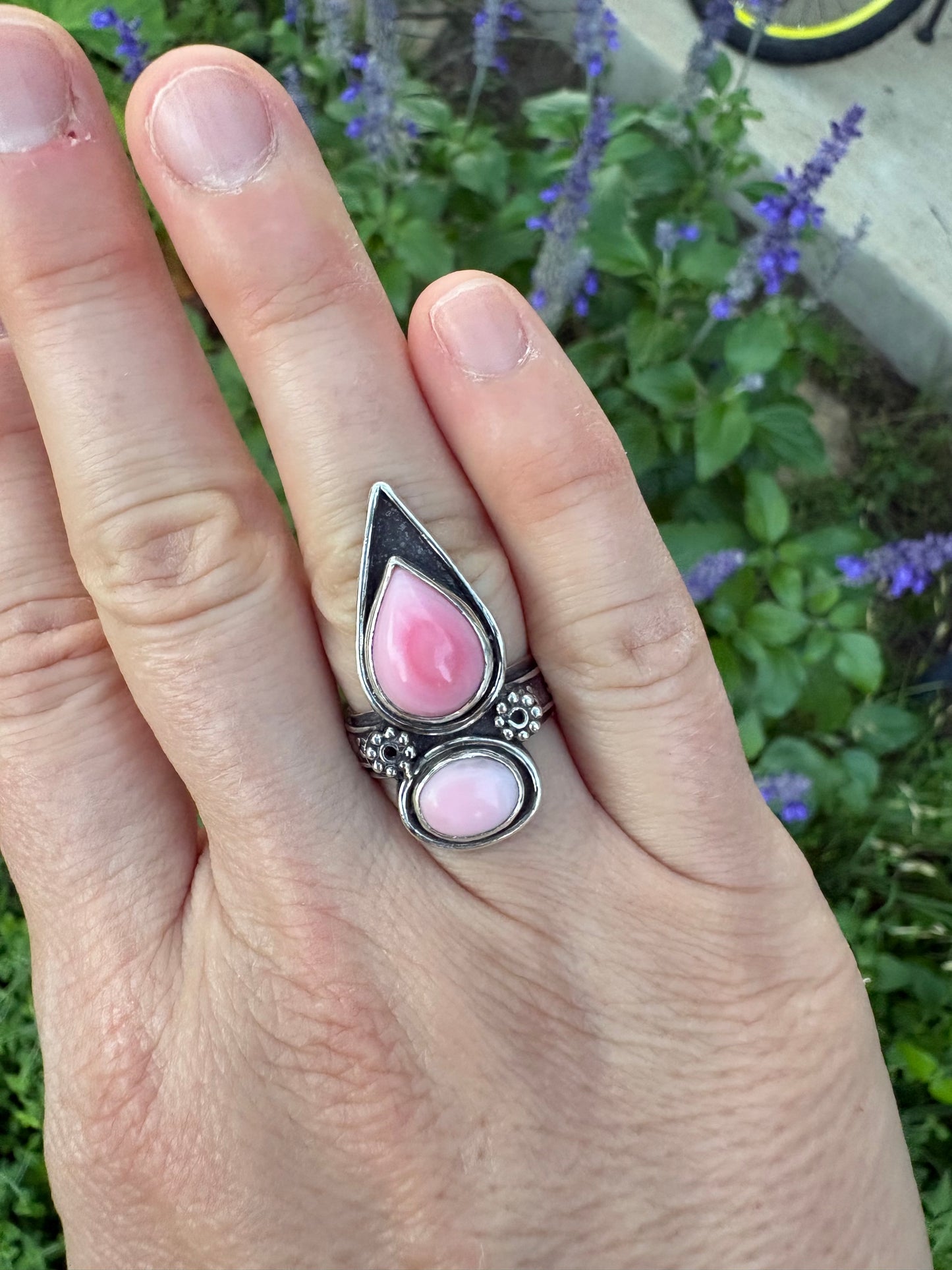 Pink Conch Ring